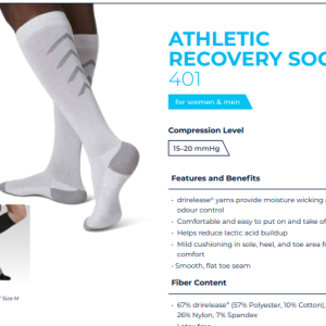 Athletic Recovery Socks For Women and Men